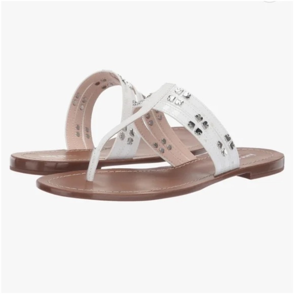 kate spade Shoes - Kate Spade new york White Carol Thong Sandal Size 8